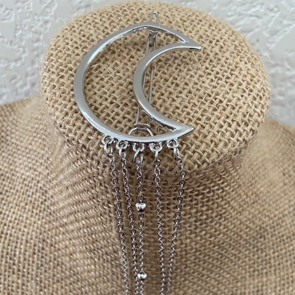 💕Last one Moon Tassels Hair Pin Hair Clip - Picture 3 of 7
